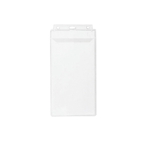 Clear color option for Vertical Top Load Credential Badge Holder