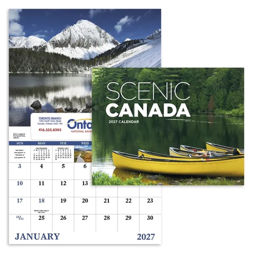 Main photo of Scenic Canada Window Calendar