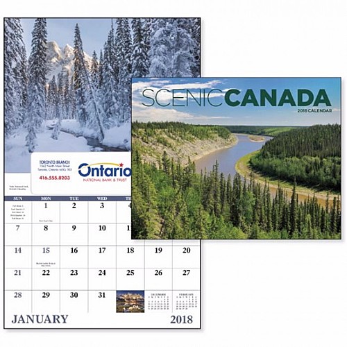 Photo of Scenic Canada Window Calendar