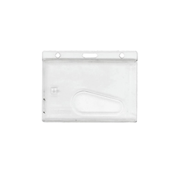 Clear color option for Horizontal/Slide Load Rigid Plastic Access Card Dispenser