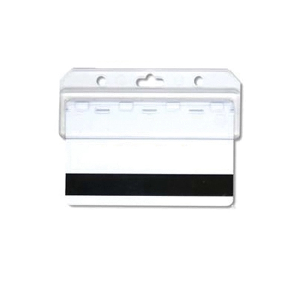 Clear color option for Magnetic Strip Card Holder