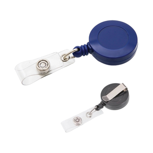 Photo of Round Plastic Clip On Badge Reel