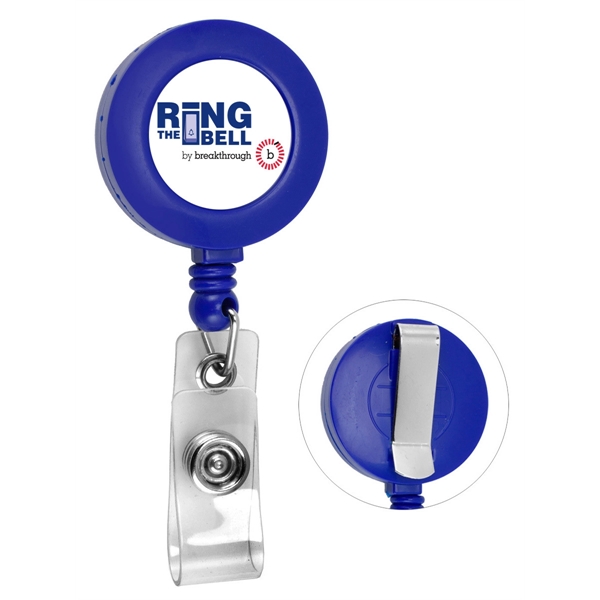 Blue color option for Round Retractable Badge Holder
