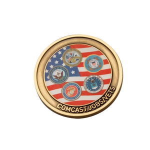 Photo of 1.5" Zinc Challenge Coins