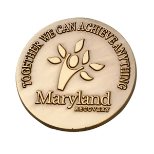 Photo of 2.75" Zinc Challenge Coins