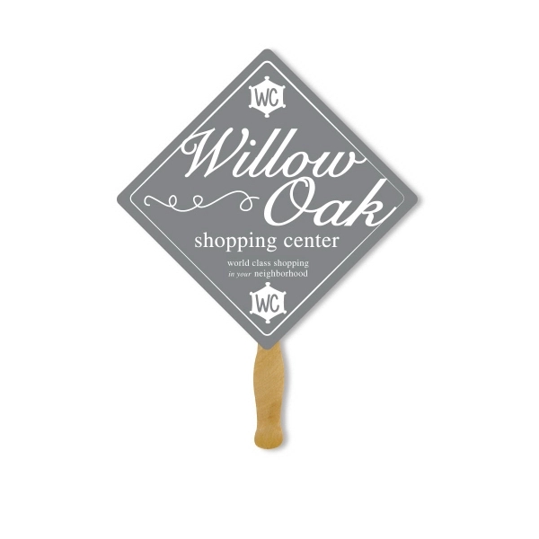 Custom color option for Deluxe Hand Fan  Diamond
