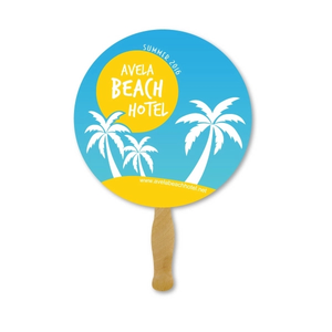 Photo of Deluxe Hand Fan  Circle