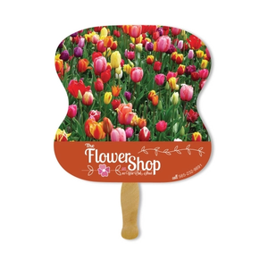 Photo of Deluxe Hand Fan  Hour Glass