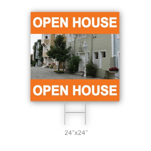 Photo of Coroplast Yard Sign  48" X 24"