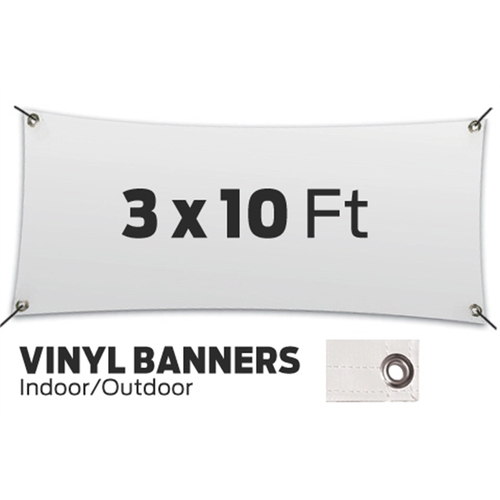 Main photo of Custom 3' X 10" Vinyl Banners