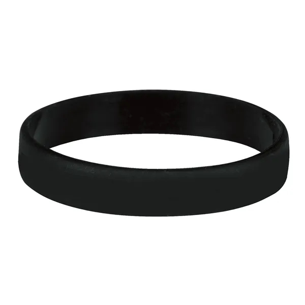 Black color option for Silicone Awareness Bracelet