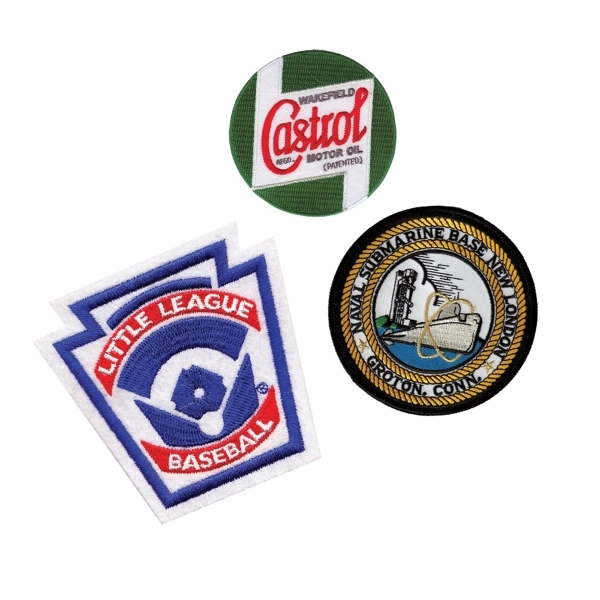 Custom color option for Embroidered Patches, Large Quantities