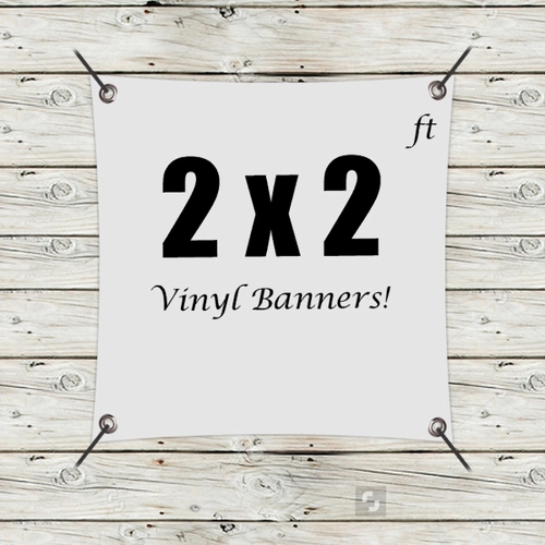 Main photo of Custom 2' X 2' Vinyl Banners