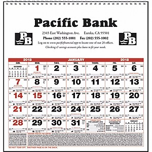 Photo of Small Almanac Calendar