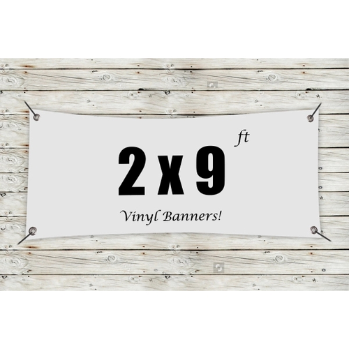 Main photo of Custom 2' X 9' Vinyl Banners