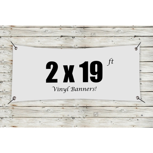 Main photo of Custom 2' X 19' Vinyl Banners