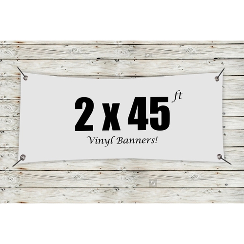 Main photo of Custom 2' X 45' Vinyl Banners
