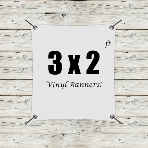 Main photo of Custom 3' X 2' Vinyl Banners