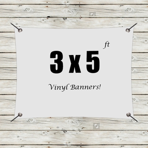 Main photo of Custom 3' X 5' Vinyl Banners