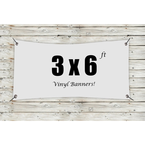 Main photo of Custom 3' X 6' Vinyl Banners