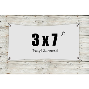 Photo of Custom 3' X 7' Vinyl Banners