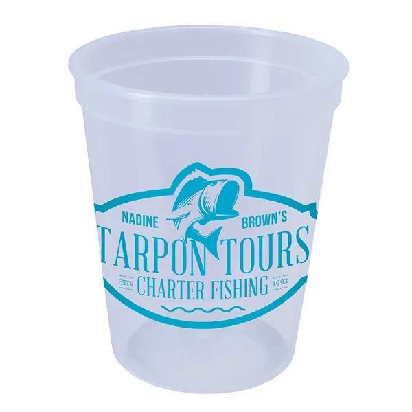 Clear color option for Stadium Cup 16 Oz.