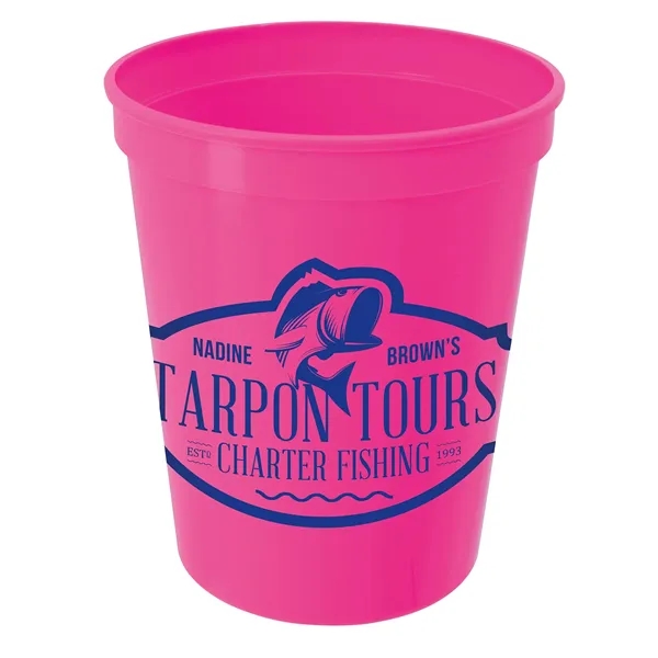 Hot Pink color option for Stadium Cup 16 Oz.