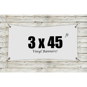 Photo of Custom 3' X 45' Vinyl Banners