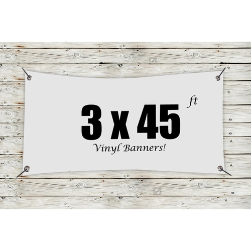 Main photo of Custom 3' X 45' Vinyl Banners