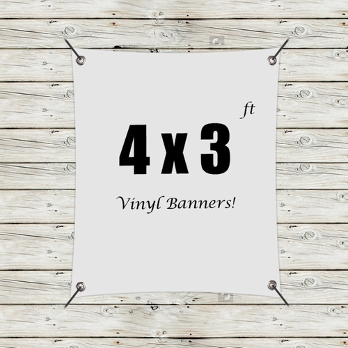 Main photo of Custom 4' X 3' Vinyl Banners