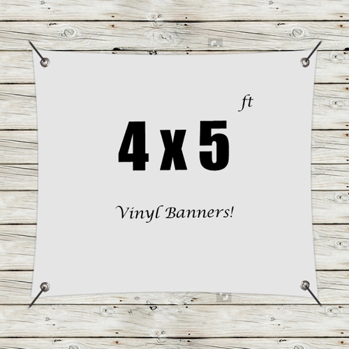 Main photo of Custom 4' X 5' Vinyl Banners