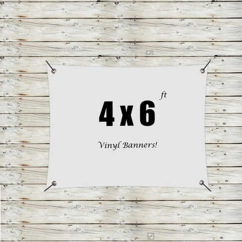 Main photo of Custom 4' X 6' Vinyl Banners