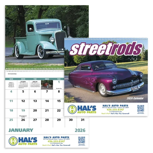 Photo of Street Rods Spiral Calendar
