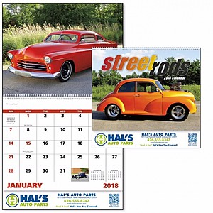 Photo of Street Rods Spiral Calendar