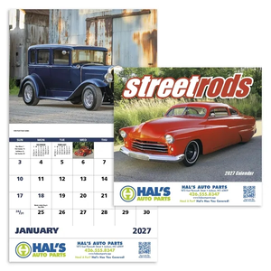 Photo of Street Rods Stapled Calendar