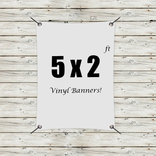 Main photo of Custom 5' X 2' Vinyl Banners