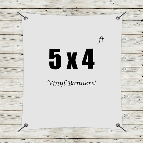 Main photo of Custom 5' X 4' Vinyl Banners