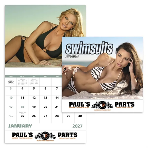 Main photo of Swimsuits Stapled Calendar