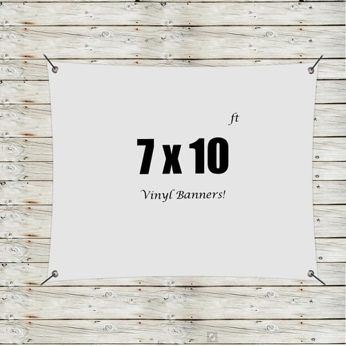 Main photo of Custom 7' X 10' Vinyl Banners