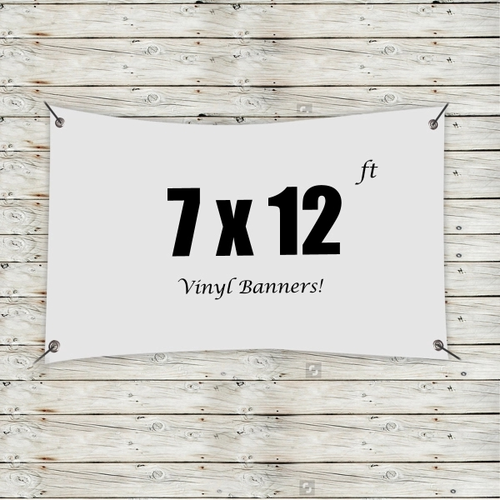 Main photo of Custom 7' X 12' Vinyl Banners