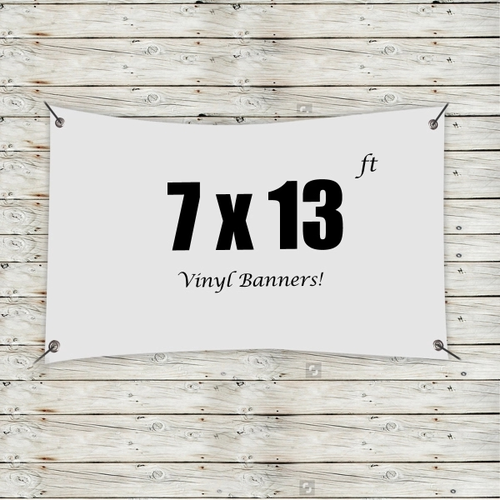 Main photo of Custom 7' X 13' Vinyl Banners