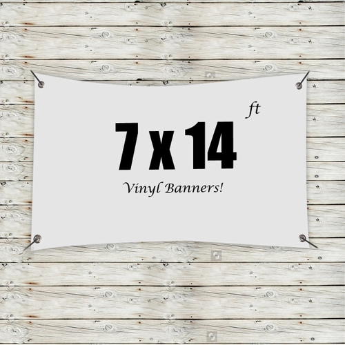 Main photo of Custom 7' X 14' Vinyl Banners