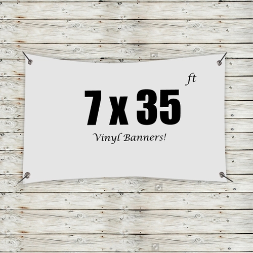 Main photo of Custom 7' X 35' Vinyl Banners