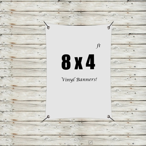 Photo of Custom 8' X 4' Vinyl Banners
