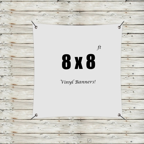Main photo of Custom 8' X 8' Vinyl Banners