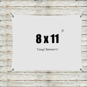 Photo of Custom 8' X 11' Vinyl Banners