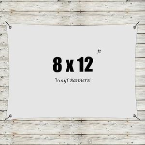 Photo of Custom 8' X 12' Vinyl Banners