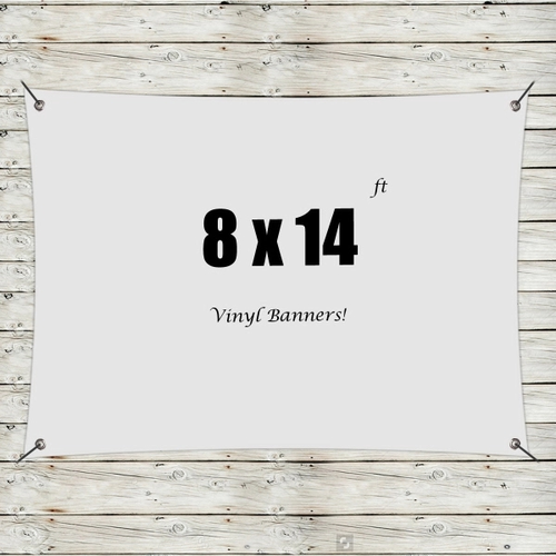 Main photo of Custom 8' X 14' Vinyl Banners