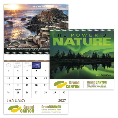 Main photo of The Power Of Nature Spiral Calendar