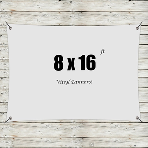 Photo of Custom 8' X 16' Vinyl Banners